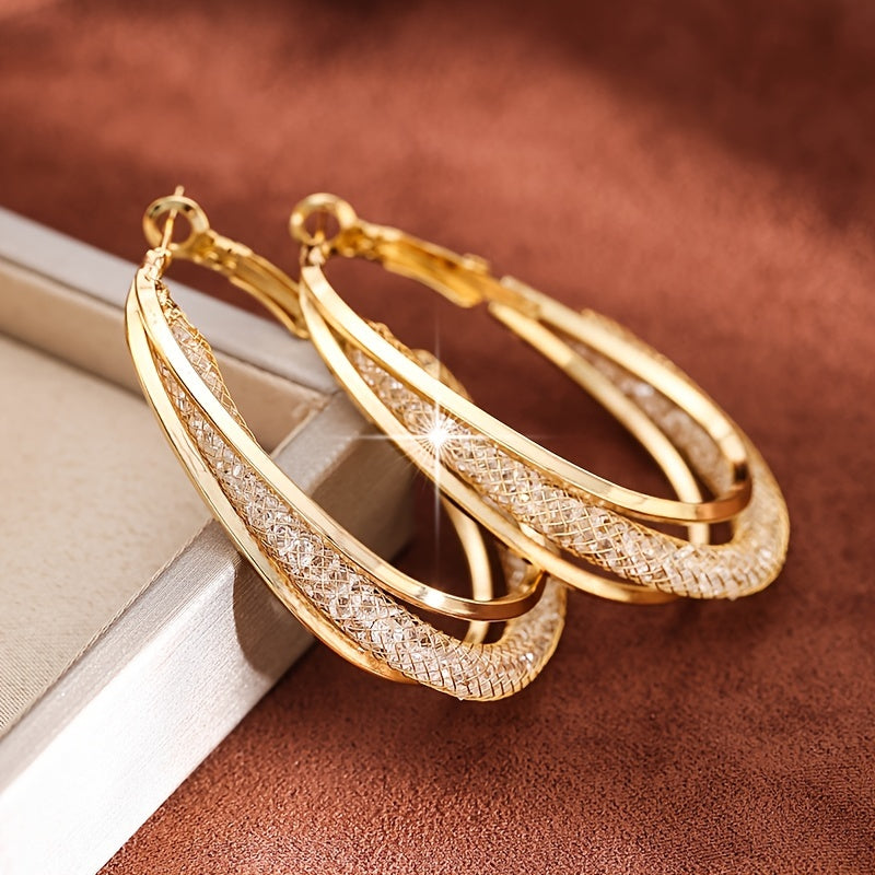 Histone Lymphatic fashion Oval Earrings(Limited Time Discount 🔥 Last Day)