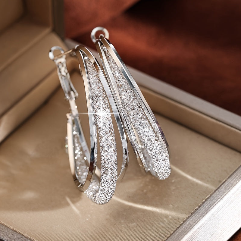 Histone Lymphatic fashion Oval Earrings(Limited Time Discount 🔥 Last Day)