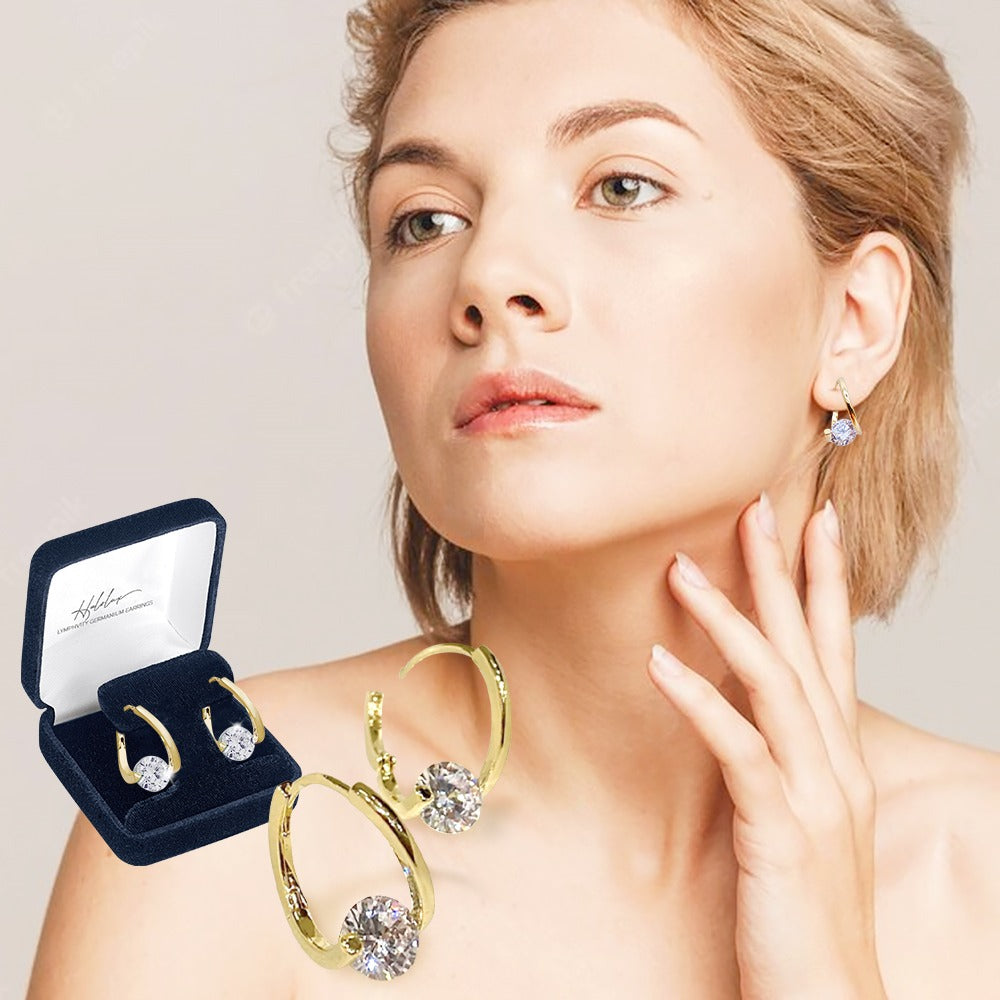 (š„LAST DAY SALE-80% OFF)Histone Lymphvity MagneTherapy Germanium Earrings