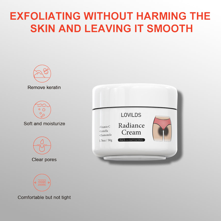 LOVILDS™ Radiance Cream for Acanthosis Nigricans, Exfoliation, Dark Spots