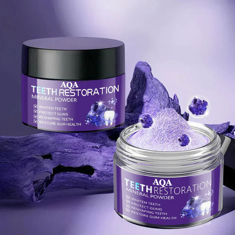 AQA™ TeethRestoration Mineral Powder🦷(CDA recommended) (🎁Flash Sale - Don’t Miss Out)
