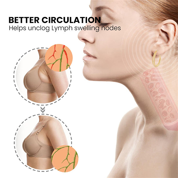 Histone Lymphatic fashion Oval Earrings(Limited Time Discount 🔥 Last Day)