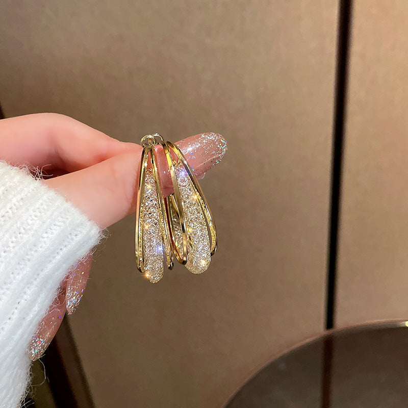 Histone Lymphatic fashion Oval Earrings(Limited Time Discount 🔥 Last Day)