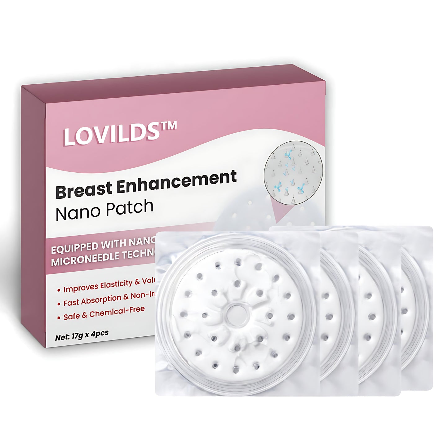 đ¸LOVILDS⢠Breast Enhancement Nano Patchđ¸