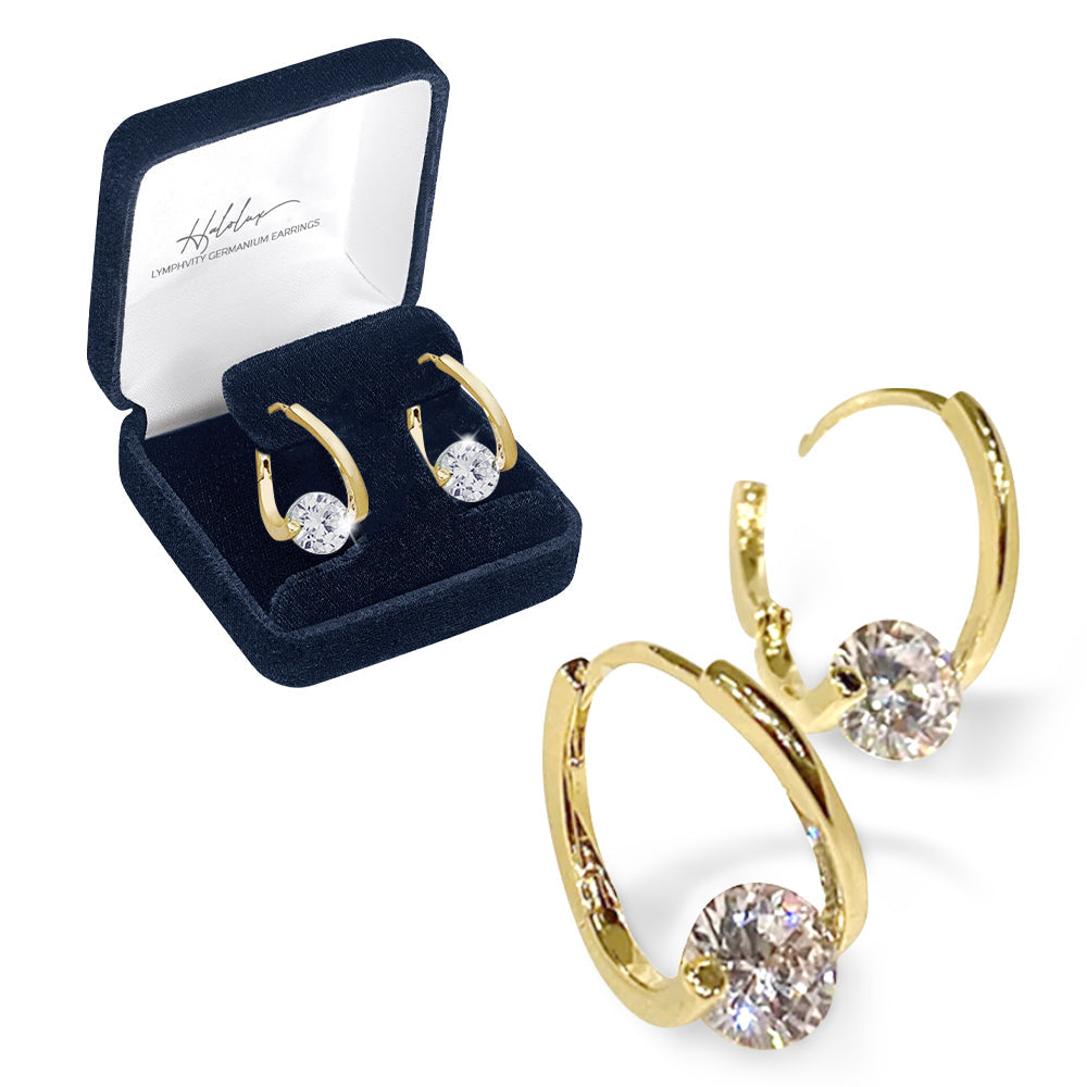 (š„LAST DAY SALE-80% OFF)Histone Lymphvity MagneTherapy Germanium Earrings