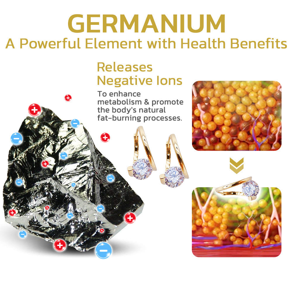 (š„LAST DAY SALE-80% OFF)Histone Lymphvity MagneTherapy Germanium Earrings