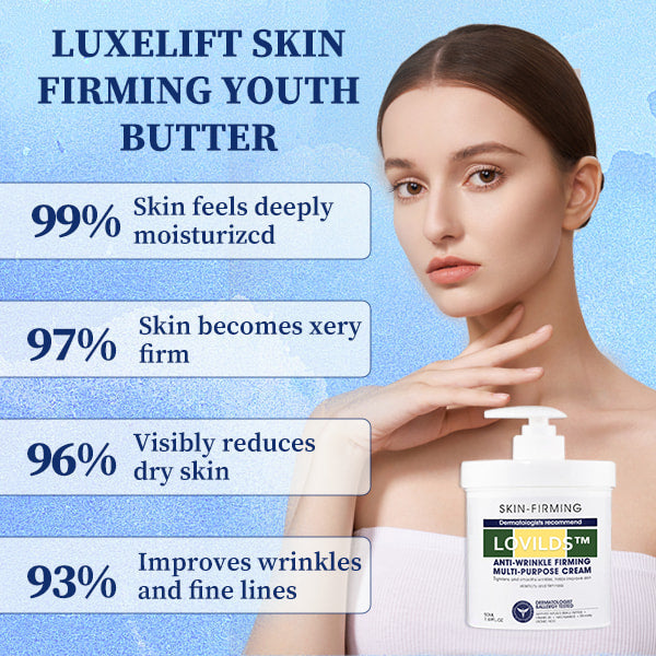 LOVILDS® 𝐀𝐝𝐯𝐚𝐧𝐜𝐞𝐝 𝐅𝐢𝐫𝐦𝐢𝐧𝐠 & 𝐖𝐫𝐢𝐧𝐤𝐥𝐞-𝐑𝐞𝐝𝐮𝐜𝐢𝐧𝐠 𝐂𝐫𝐞𝐚𝐦: Restore Skin Elasticity⭐