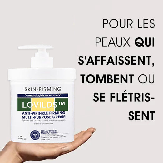 LOVILDS® 𝐀𝐝𝐯𝐚𝐧𝐜𝐞𝐝 𝐅𝐢𝐫𝐦𝐢𝐧𝐠 & 𝐖𝐫𝐢𝐧𝐤𝐥𝐞-𝐑𝐞𝐝𝐮𝐜𝐢𝐧𝐠 𝐂𝐫𝐞𝐚𝐦: Restore Skin Elasticity⭐