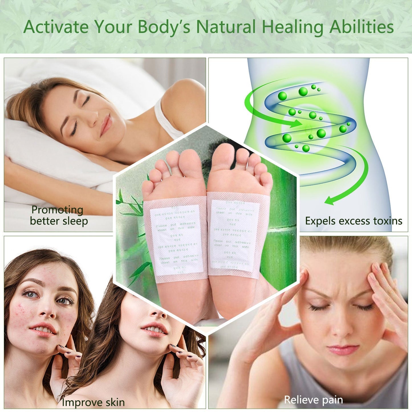 LOVILDS Natural Detox Slimming Foot Pads(Limited time discount 🔥 last day)
