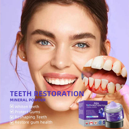 AQA™ TeethRestoration Mineral Powder🦷(CDA recommended) (🎁Flash Sale - Don’t Miss Out)