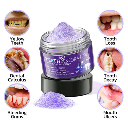 AQA™ TeethRestoration Mineral Powder🦷(CDA recommended) (🎁Flash Sale - Don’t Miss Out)