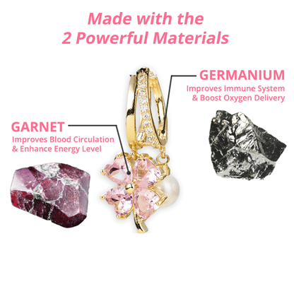 (🔥LAST DAY SALE-80% OFF)Histone Lymphvity MagneTherapy Germanium Earrings