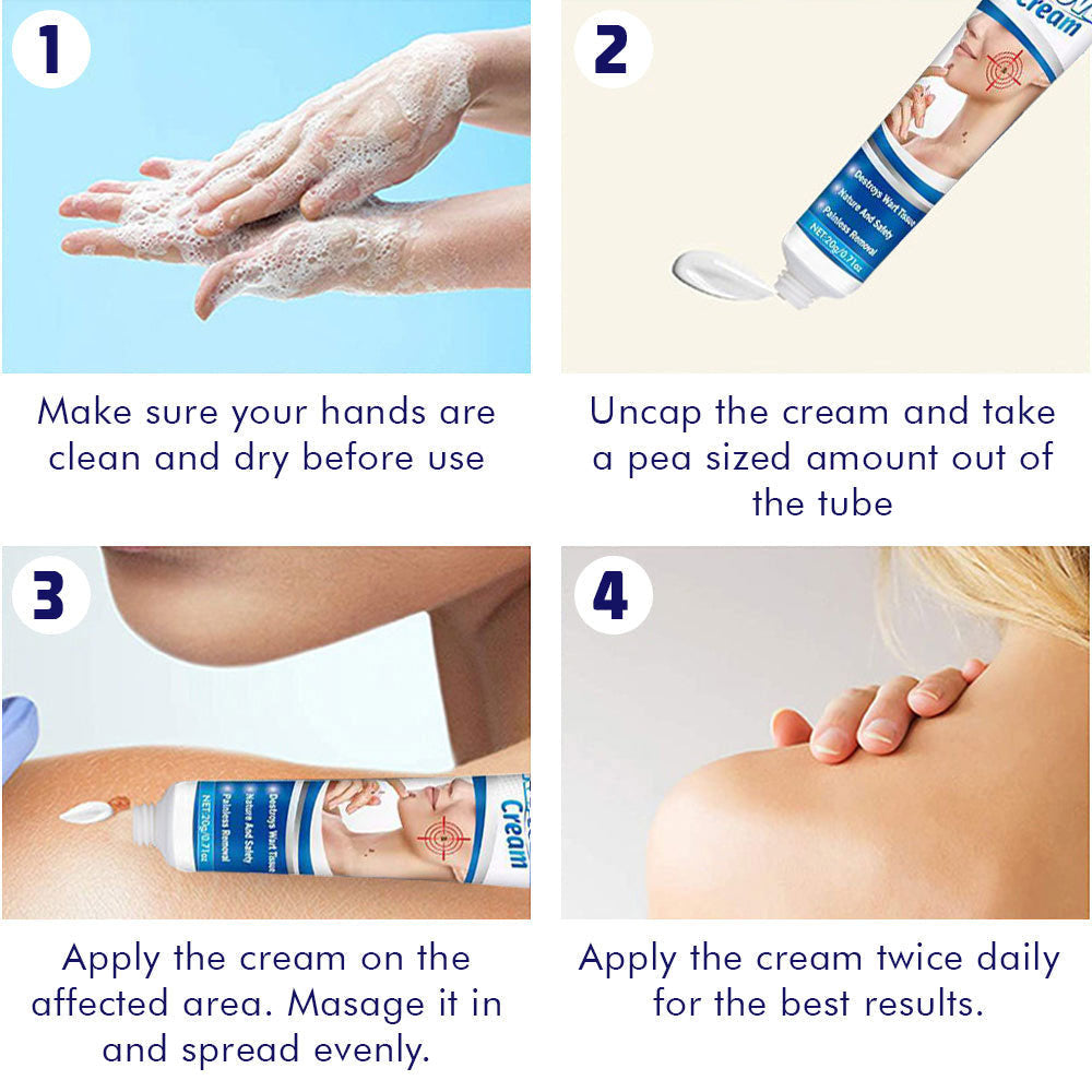 Insideefy Wart Remover Cream（Limited time discount 🔥 last day）