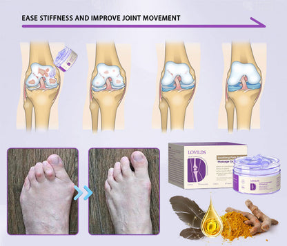 LOVILDS™ Turmeric & Emu Oil Arthritis Soothing Pain Relief Massage Gel 👨‍⚕️Australian Osteopathic Association （AOA）Approved